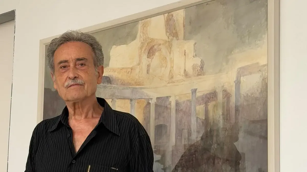 La muestra reúne dieciséis acuarelas que retratan teatros históricos alrededor del Mediterráneo.