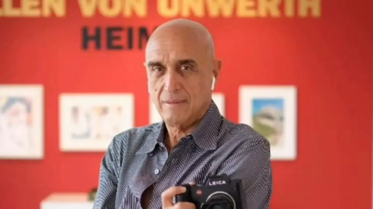 Pedro Torres, un referente de la televisión mexicana, durante un evento.