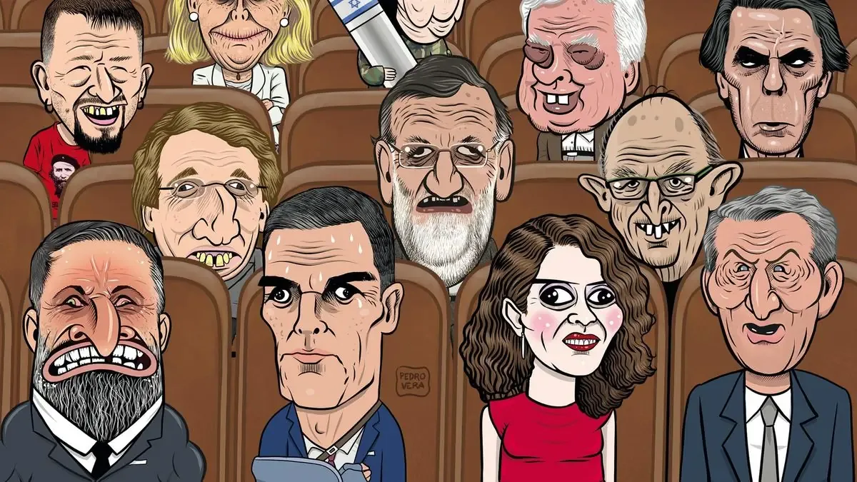 El dibujante presenta una recopilación de los momentos más vergonzosos de figuras públicas en su nuevo libro Titanes del bochorno.