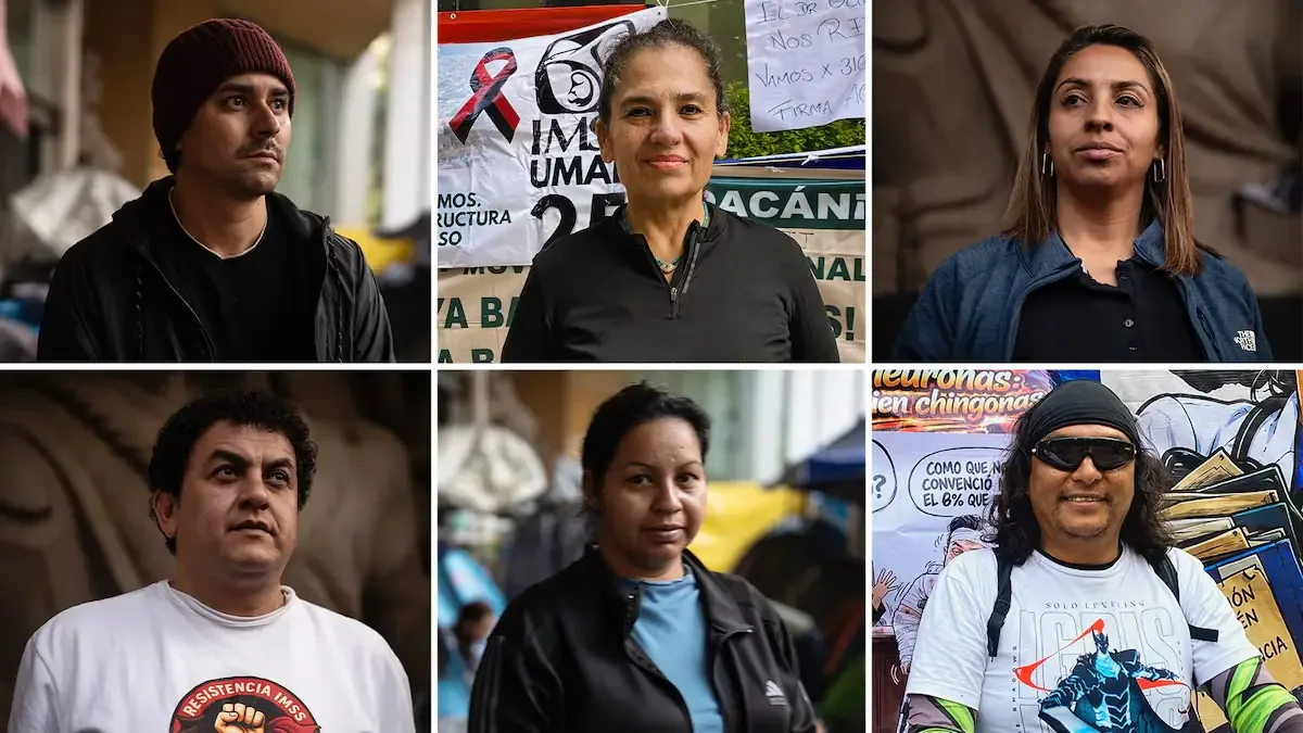 La protesta surge ante el hartazgo por escasez de medicinas y equipos en hospitales.
