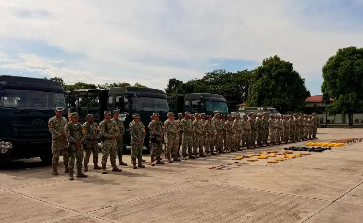 La Secretaría de la Defensa Nacional activa el Plan DN-III-E para atender posibles emergencias por el Huracán Simón.