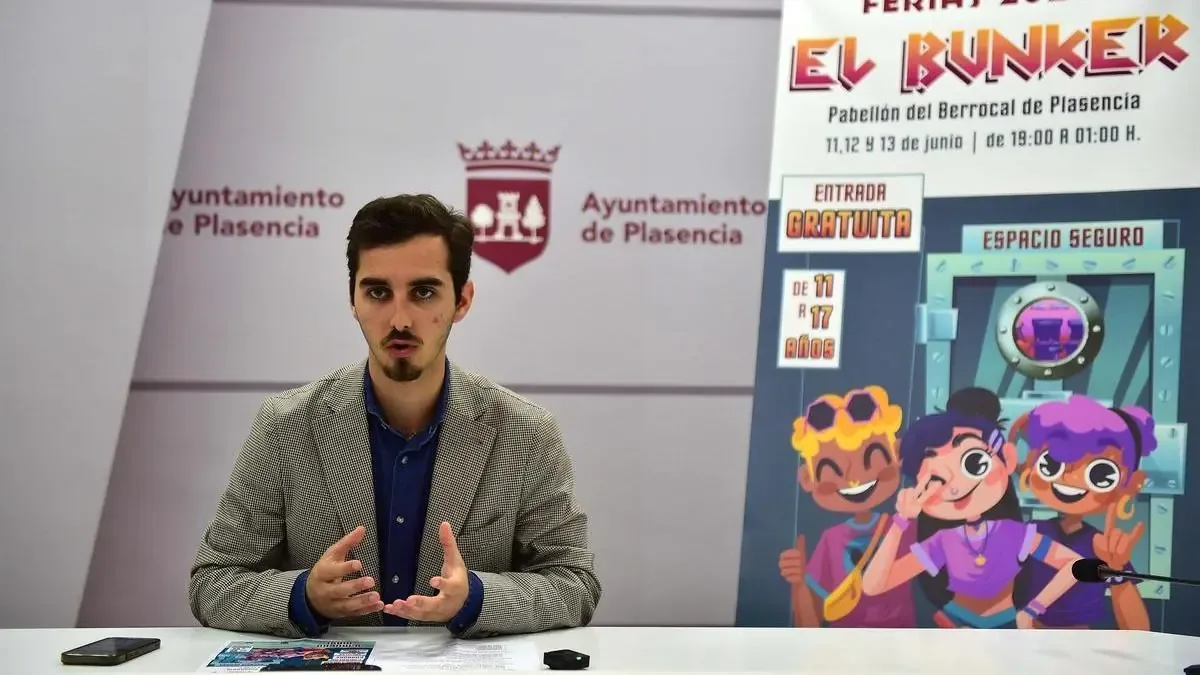 La feria de Plasencia contará con un búnker destinado a jóvenes con diversas actividades y un ambiente seguro.