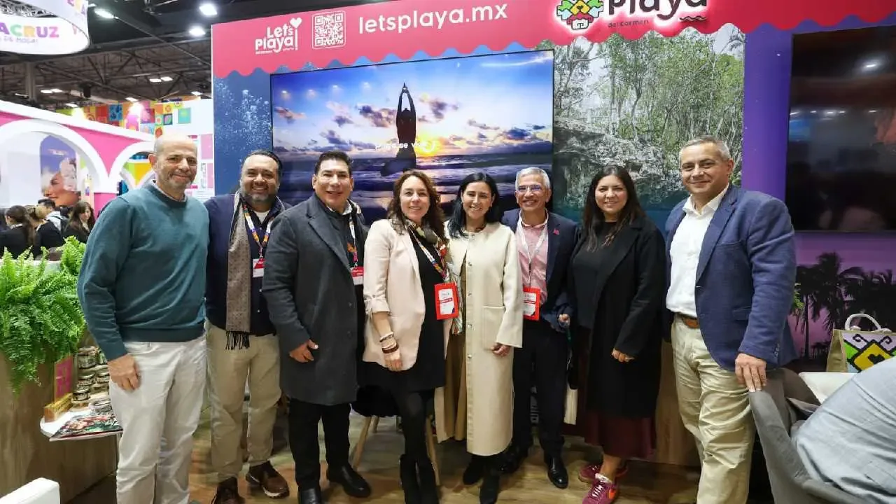 Playa del Carmen destaca en FITUR 2026 con una agenda innovadora para el turismo.