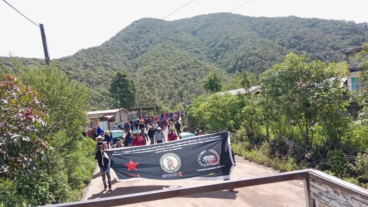 Comunidades indígenas protestan por la detención de Jesús Plácido Galindo, acusaciones consideradas injustas por el Cipog-EZ.