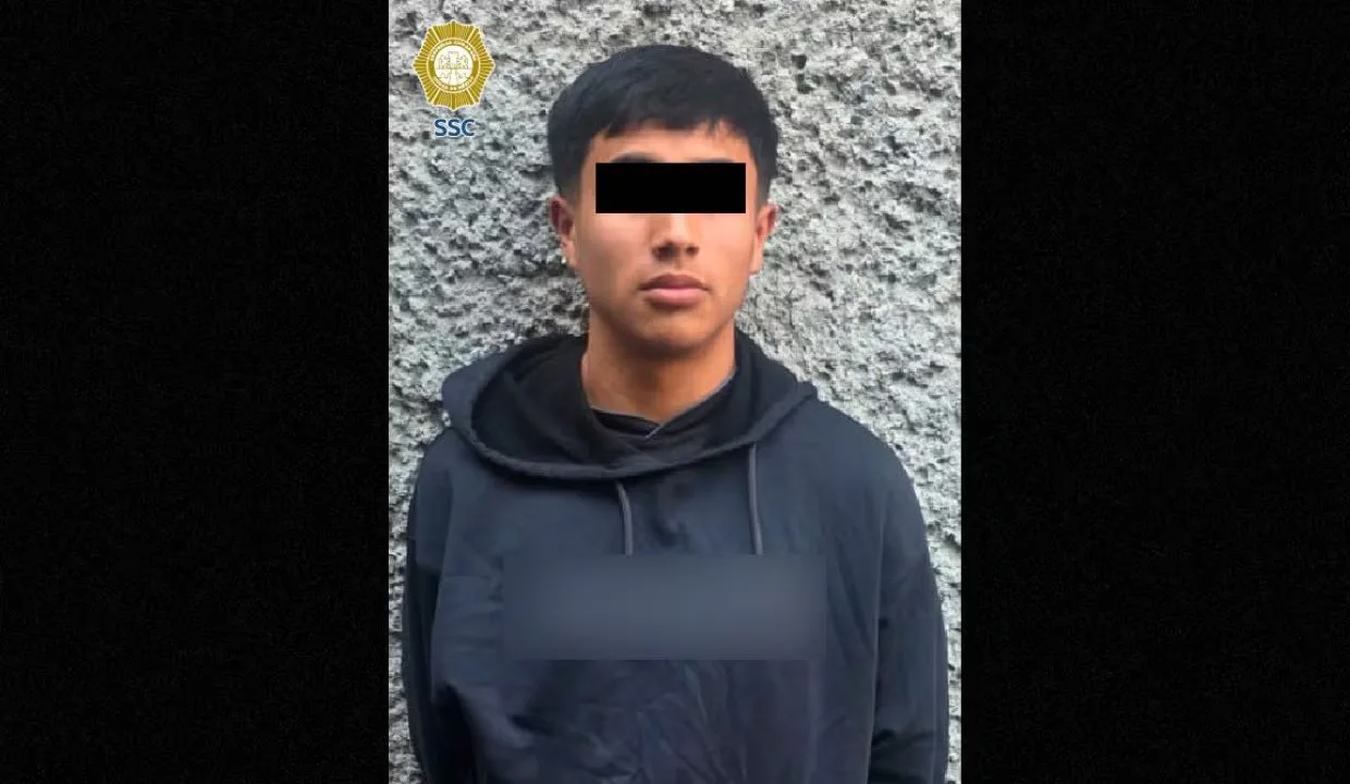 Policía detiene a joven sospechoso de ataque en barbería de Iztapalapa.