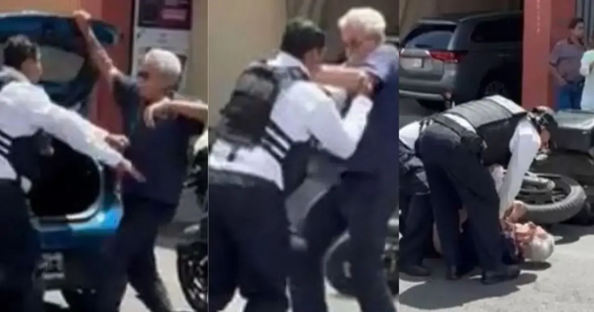 La agresión a un hombre de la tercera edad en Cuernavaca cuestiona el uso de la fuerza de la policía municipal.