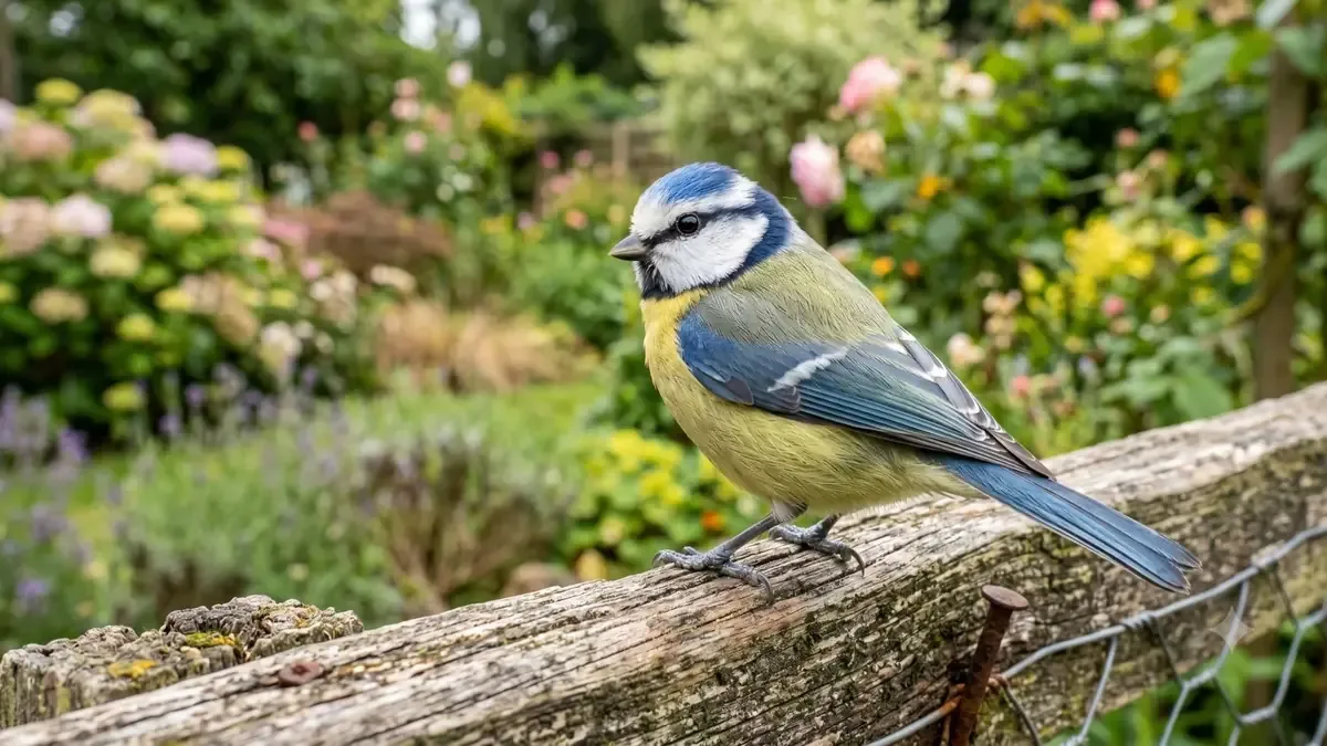 La presencia de aves en tu jardín indica un ecosistema saludable y equilibrado.