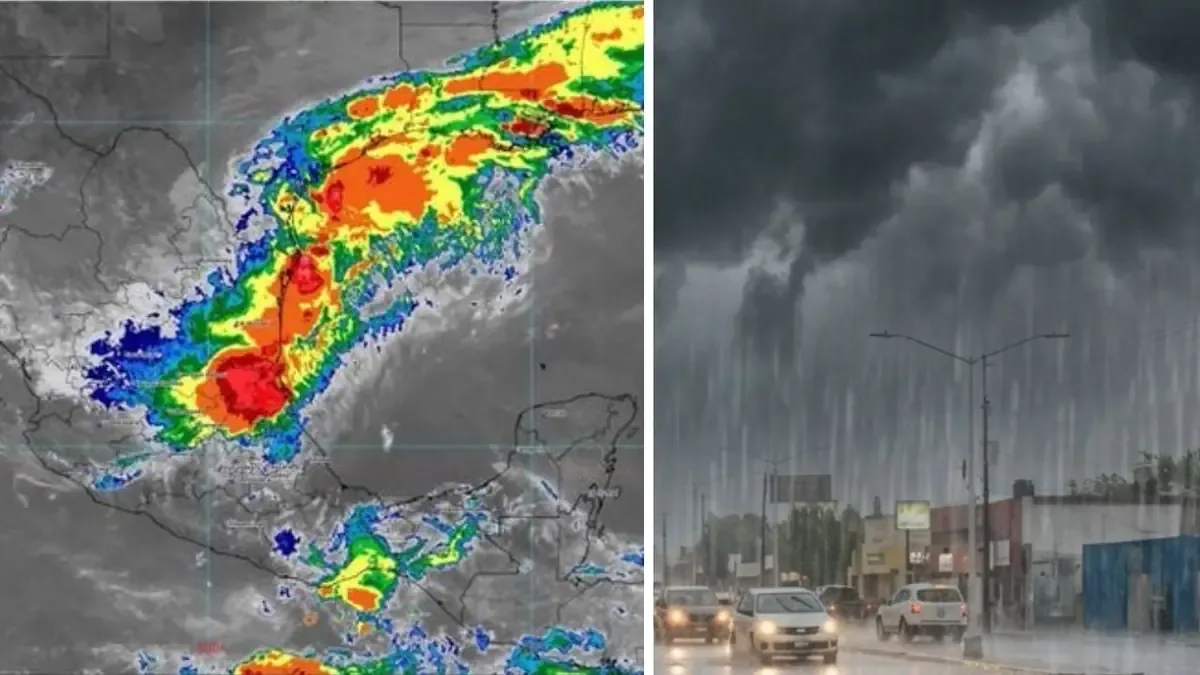Las autoridades advierten sobre tormentas severas y posibles inundaciones.