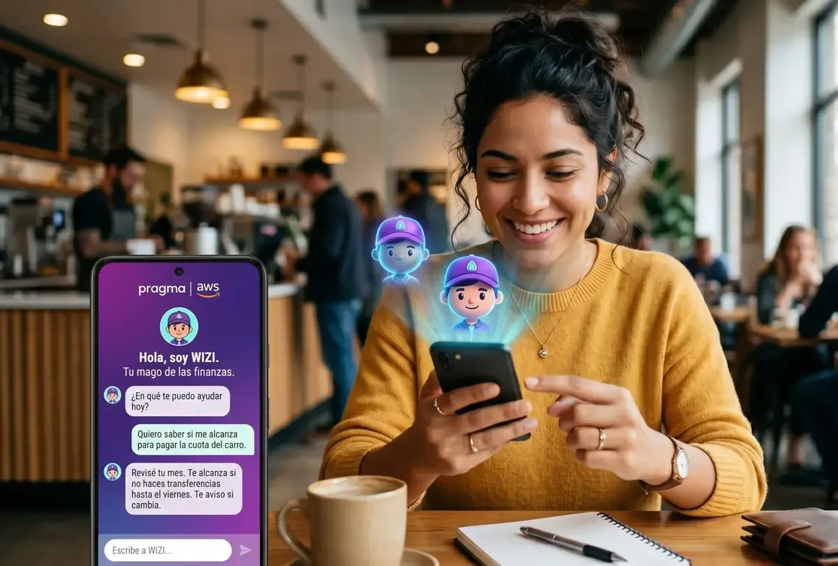WIZI busca mejorar la experiencia bancaria personalizando decisiones financieras.