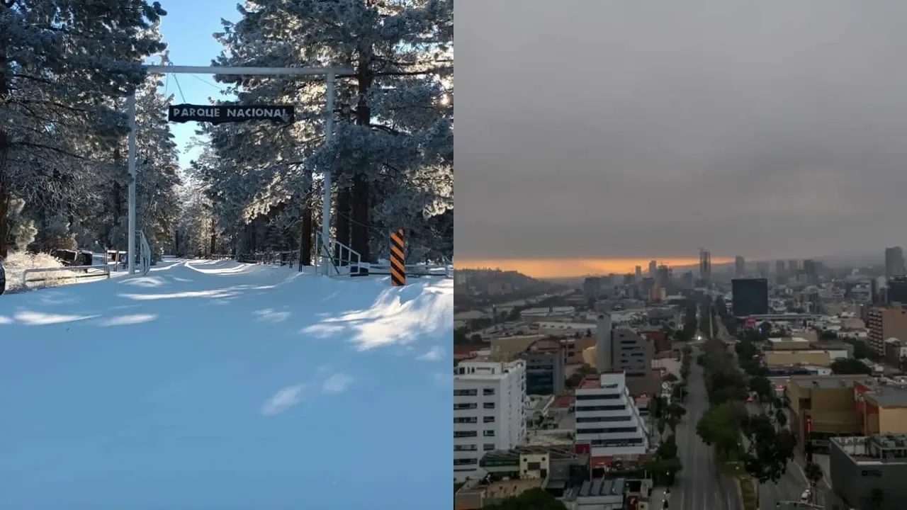 Predicción de heladas y posibles nevadas en Baja California este fin de semana.