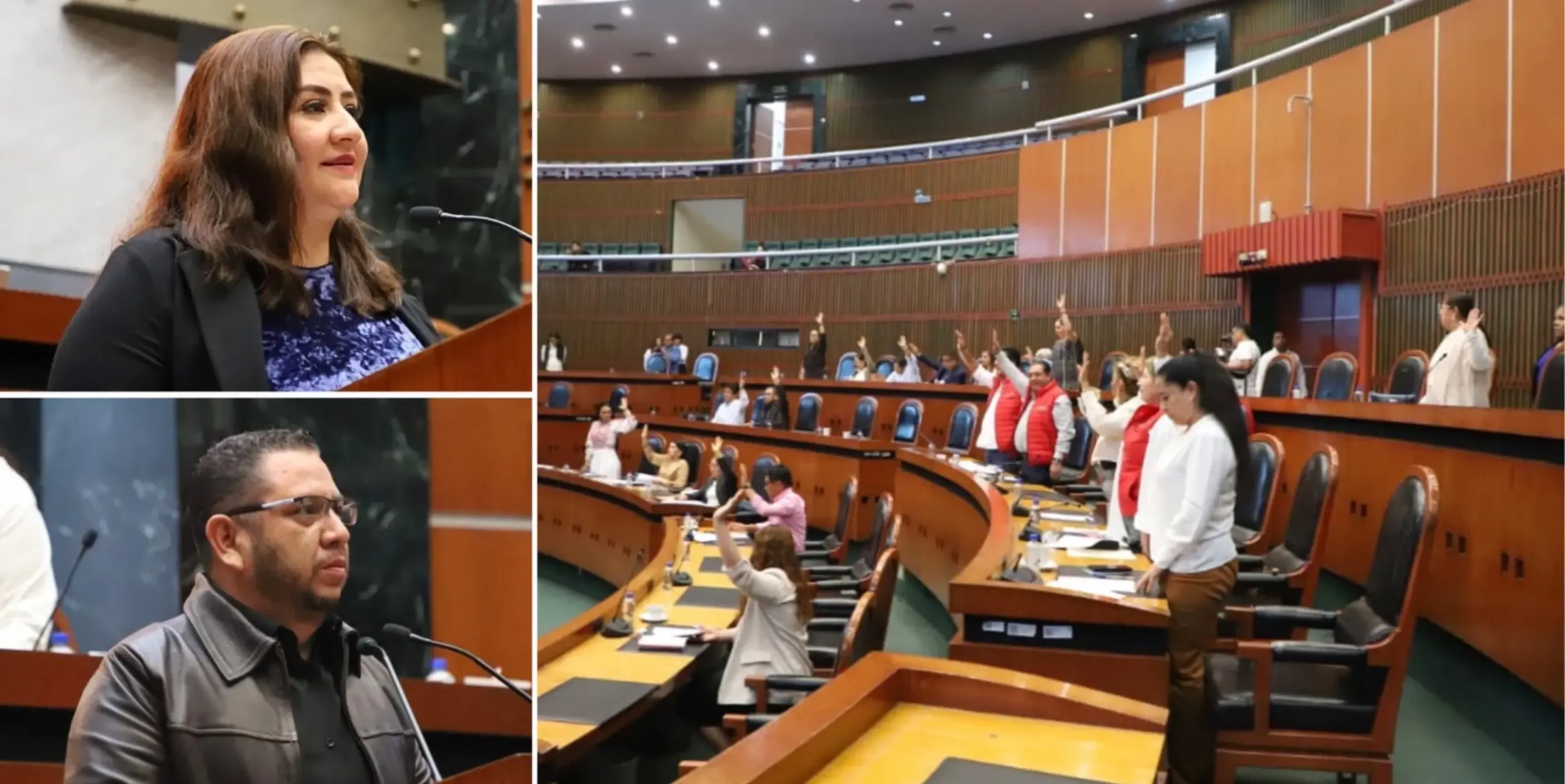 Presentación de informes públicos de los regidores en el Congreso de Guerrero.