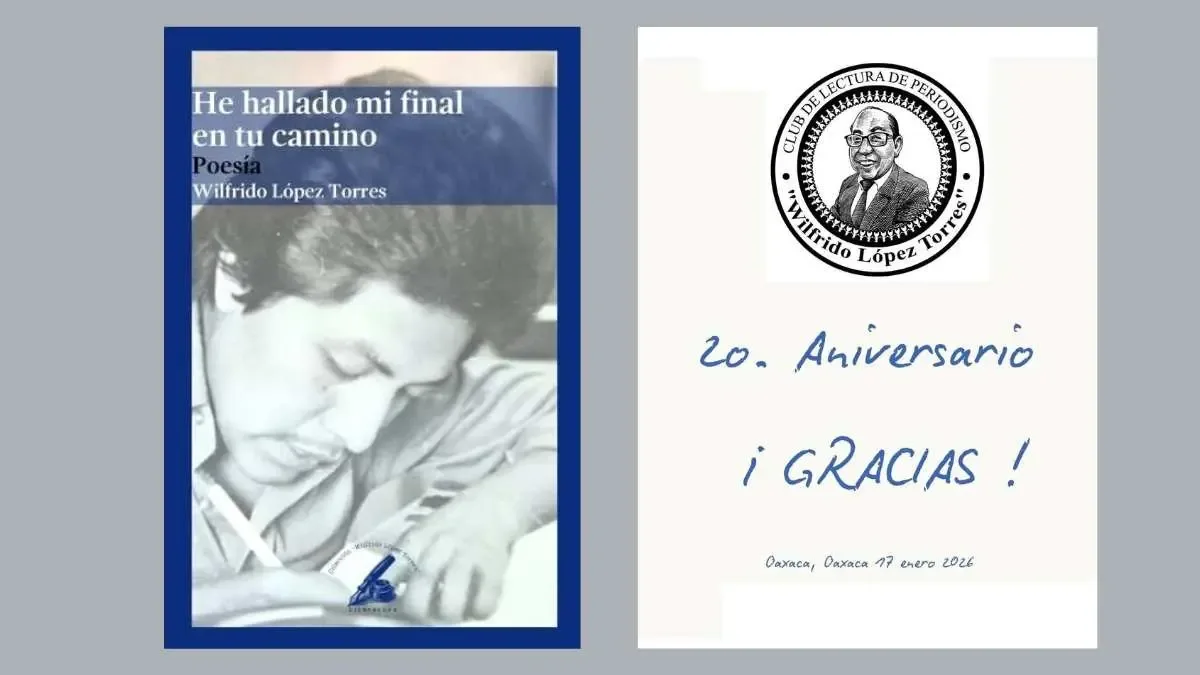 Presentación del poemario en honor a Wilfrido López por el Club de Lectura.