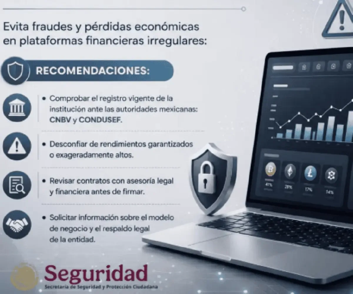 Las autoridades advierten sobre fraudes en plataformas de apuestas durante la Copa Mundial 2026.