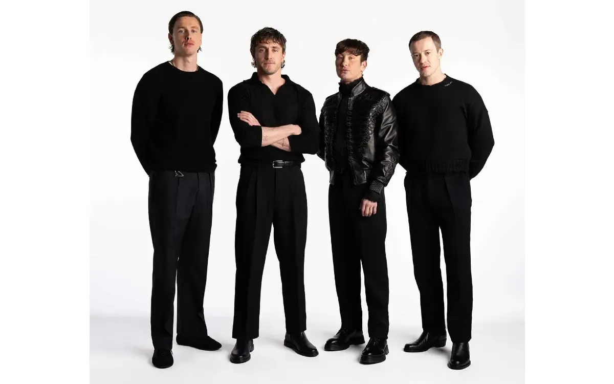Primer vistazo a los actores caracterizados como 'The Beatles' en nueva película.