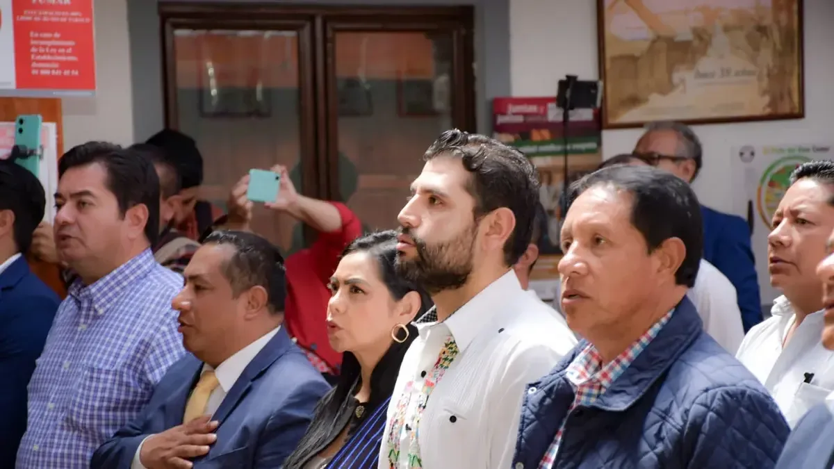 Nancy Yuliana Torres Gerónimo resalta avances en su informe durante su gestión y el apoyo del legislador Octavio Ocampo.