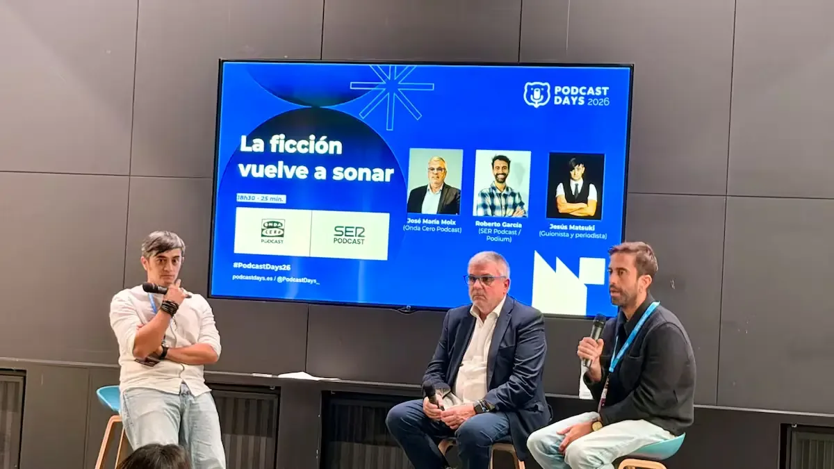 Roberto García de PRISA Media subraya el auge y los retos de la ficción sonora.
