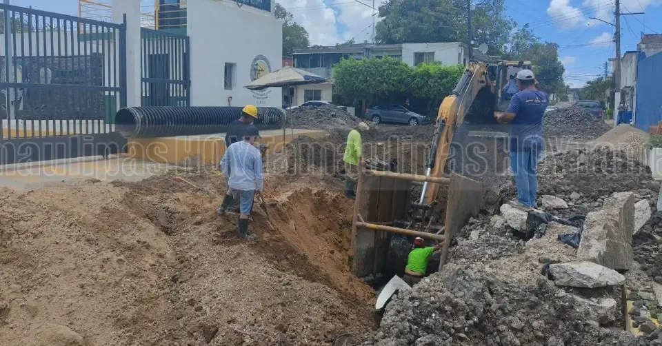 La obra busca restaurar la infraestructura sanitaria en Tampico.