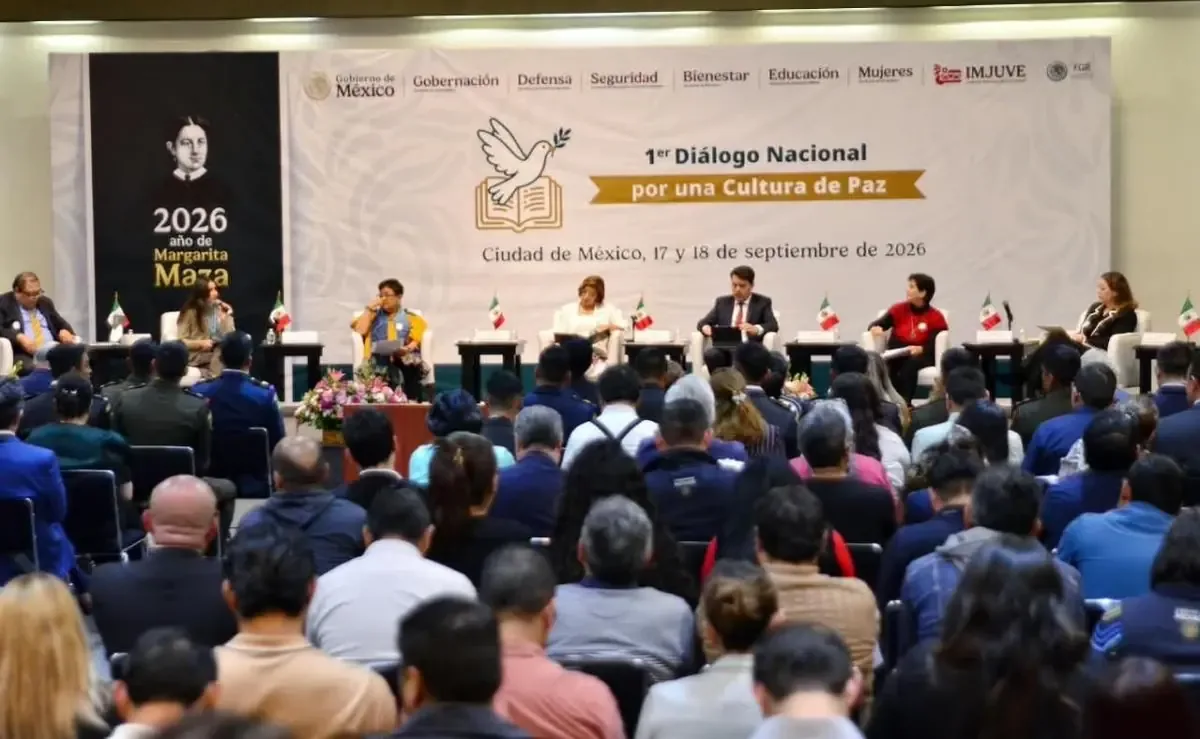 La Secretaría de Gobernación busca impulsar la cultura de paz y derechos humanos en México a través de un diálogo nacional.
