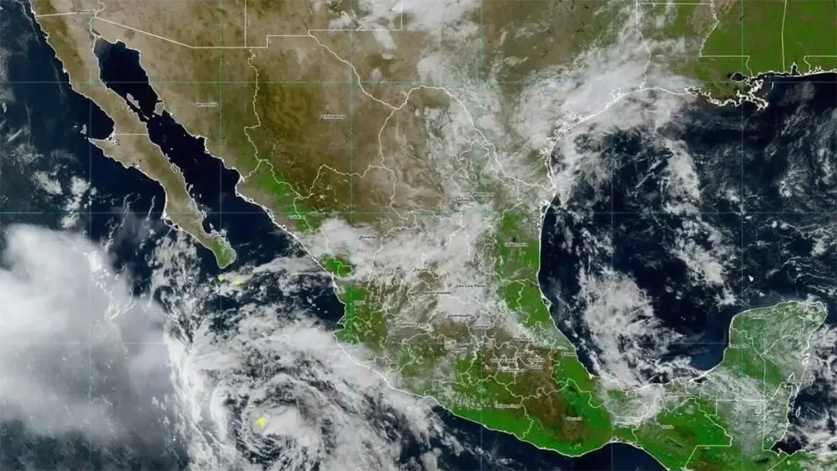 El Servicio Meteorológico Nacional advierte sobre potencial incremento de lluvias en zonas montañosas y sur del estado.