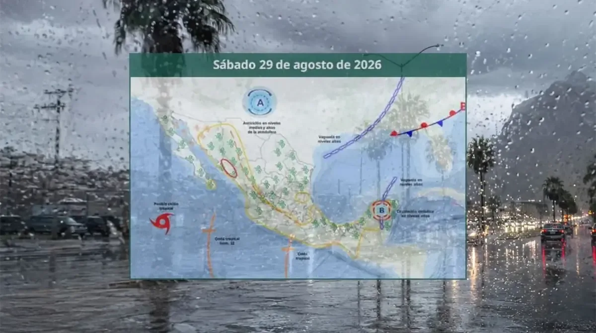 Se esperan lluvias intensas y temperaturas extremas en varias regiones de Sonora.