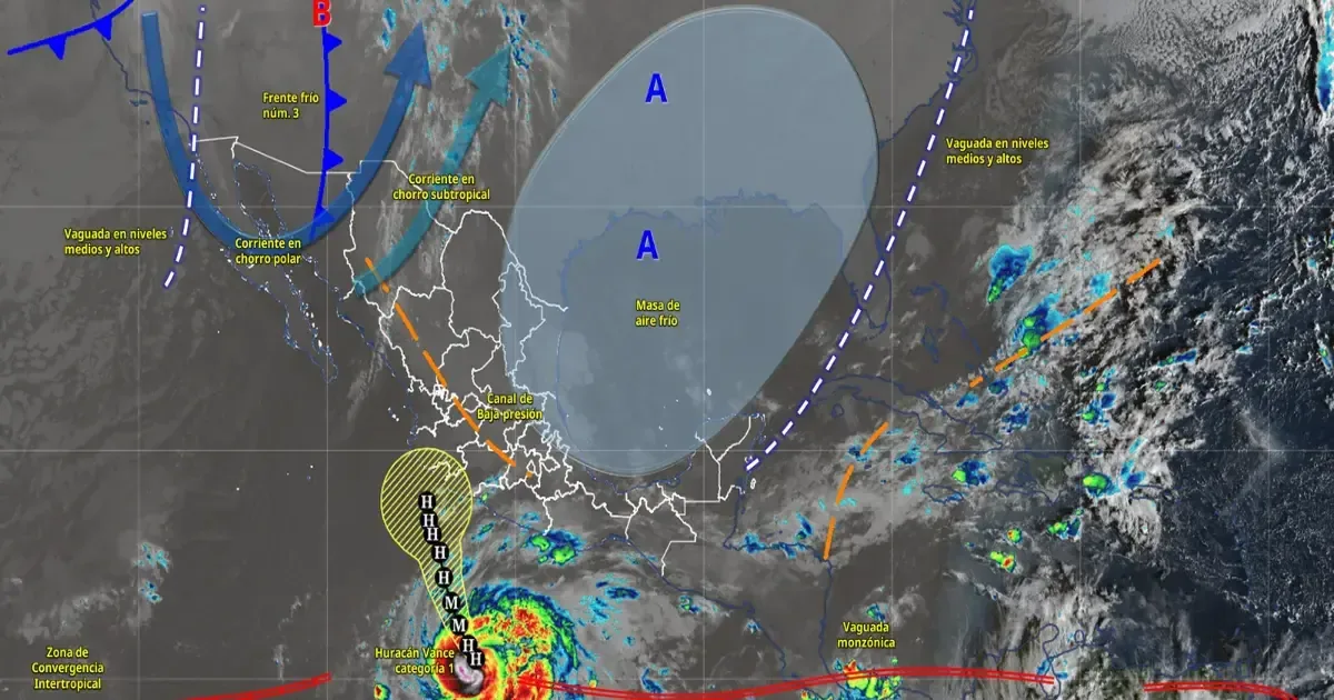 Las condiciones meteorológicas afectarán a varios estados, con rachas de viento y riesgo de inundaciones.