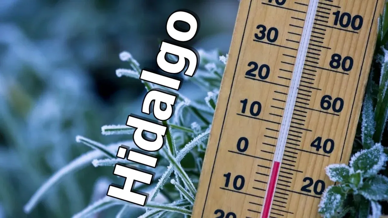 Pronóstico del clima en Hidalgo para el 6 de febrero de 2026.