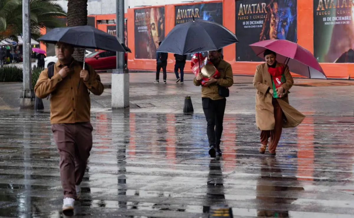 Pronóstico del clima en la Ciudad de México para el domingo.