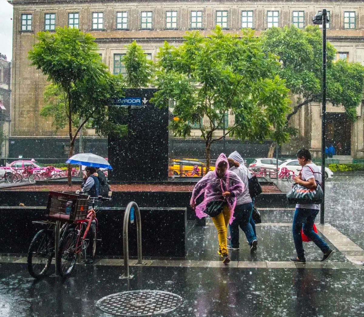 El clima en México presenta contrastes con lluvias severas y calor extremo en diversas regiones.