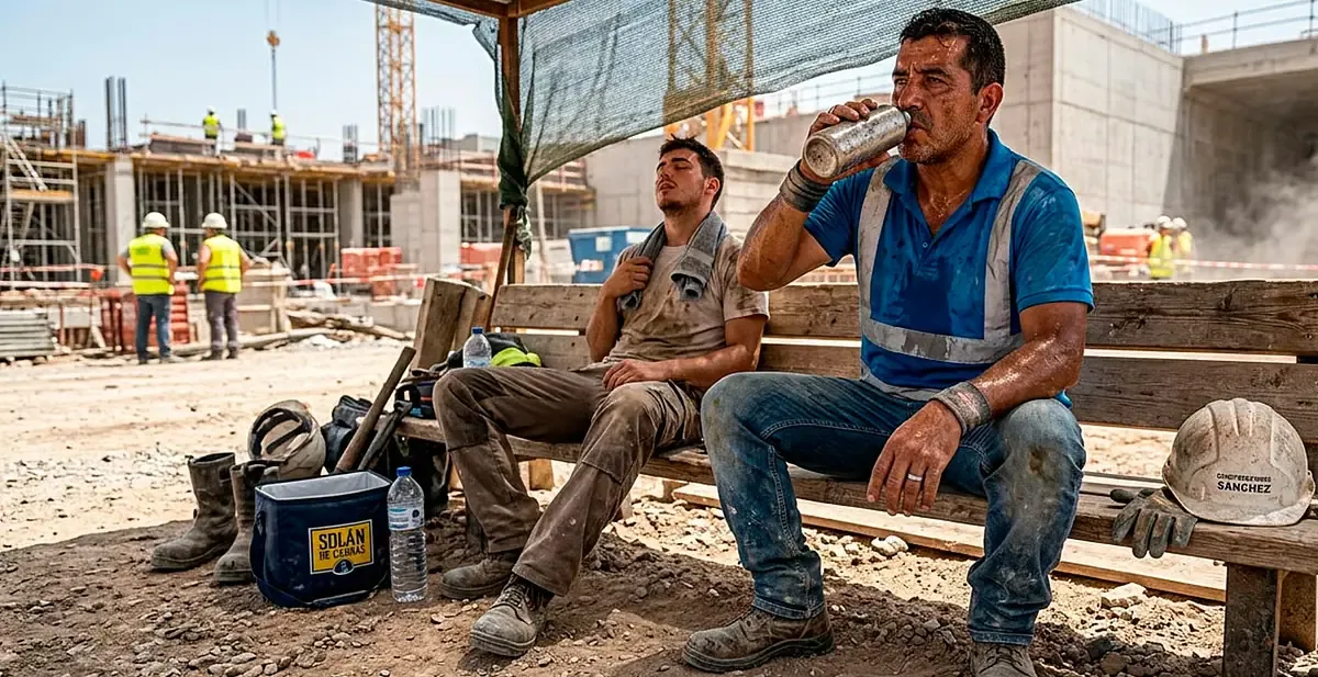 Las altas temperaturas afectan la productividad; se sugieren descansos de 10 a 20 minutos.