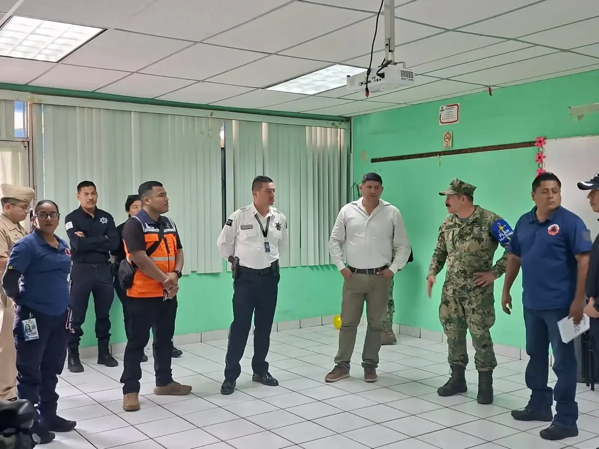 La coordinación estatal activa medidas preventivas ante la posible llegada de fuertes lluvias y vientos.