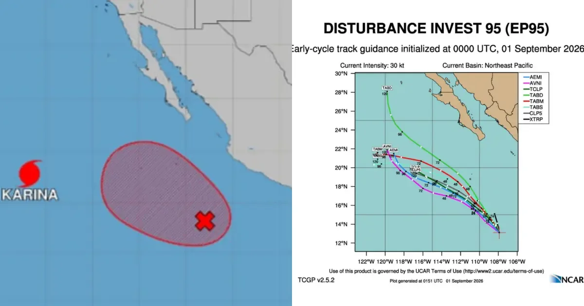 La Coordinación Estatal advierte sobre lluvias y calor extremo en Baja California.