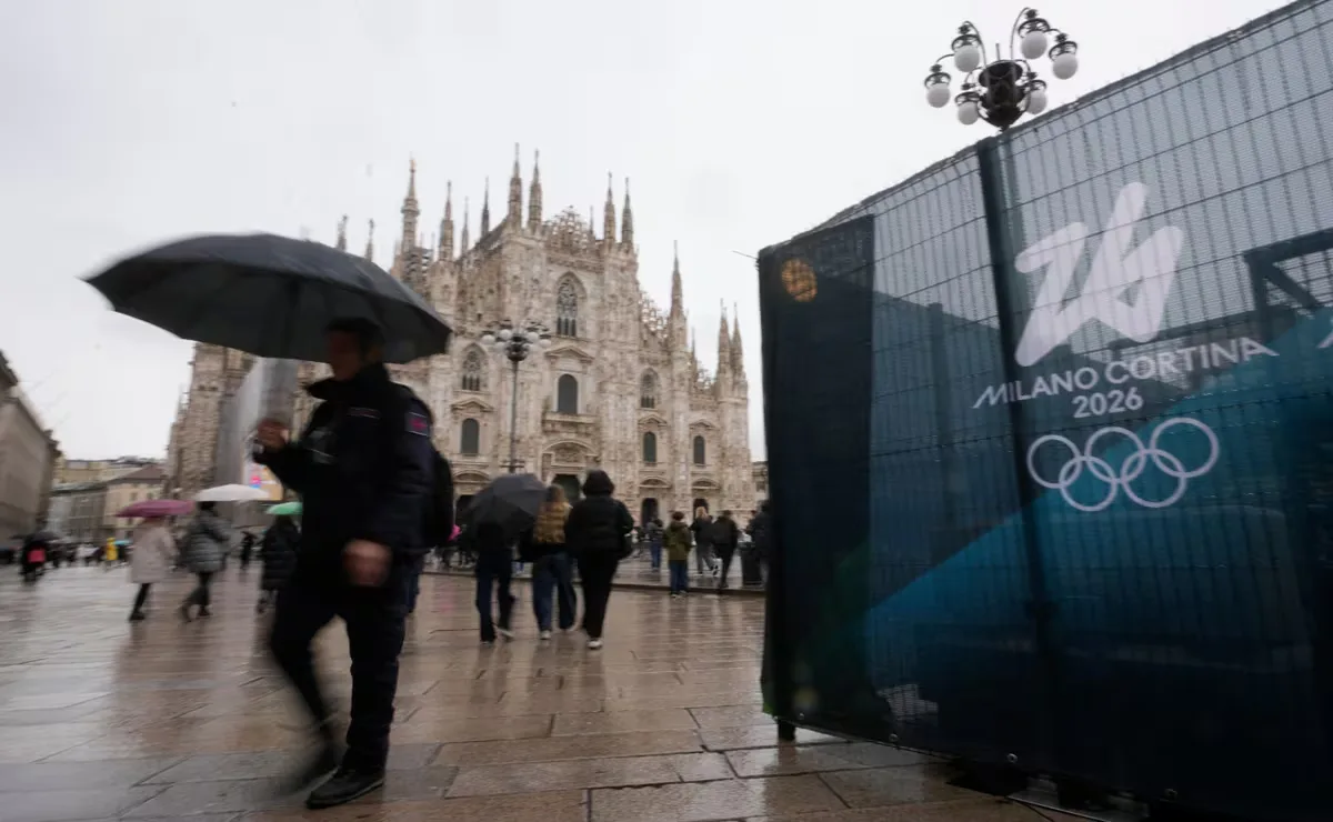 Protestas contra la presencia del ICE en Juegos Olímpicos de Milán.