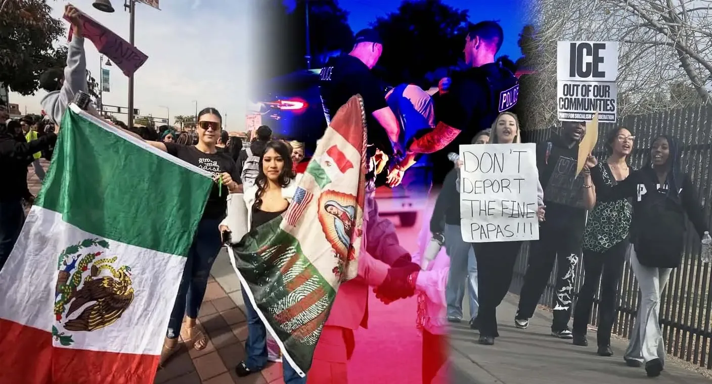 Protestas en Tucson contra las detenciones de ICE y el miedo en las comunidades inmigrantes.