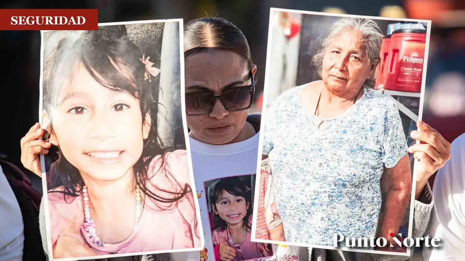 Protestas familiares en los juzgados de Tijuana tras la audiencia.