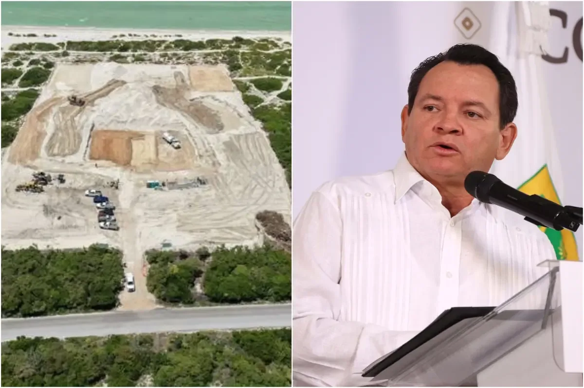 El gobernador de Yucatán aclara los procedimientos legales del complejo turístico.