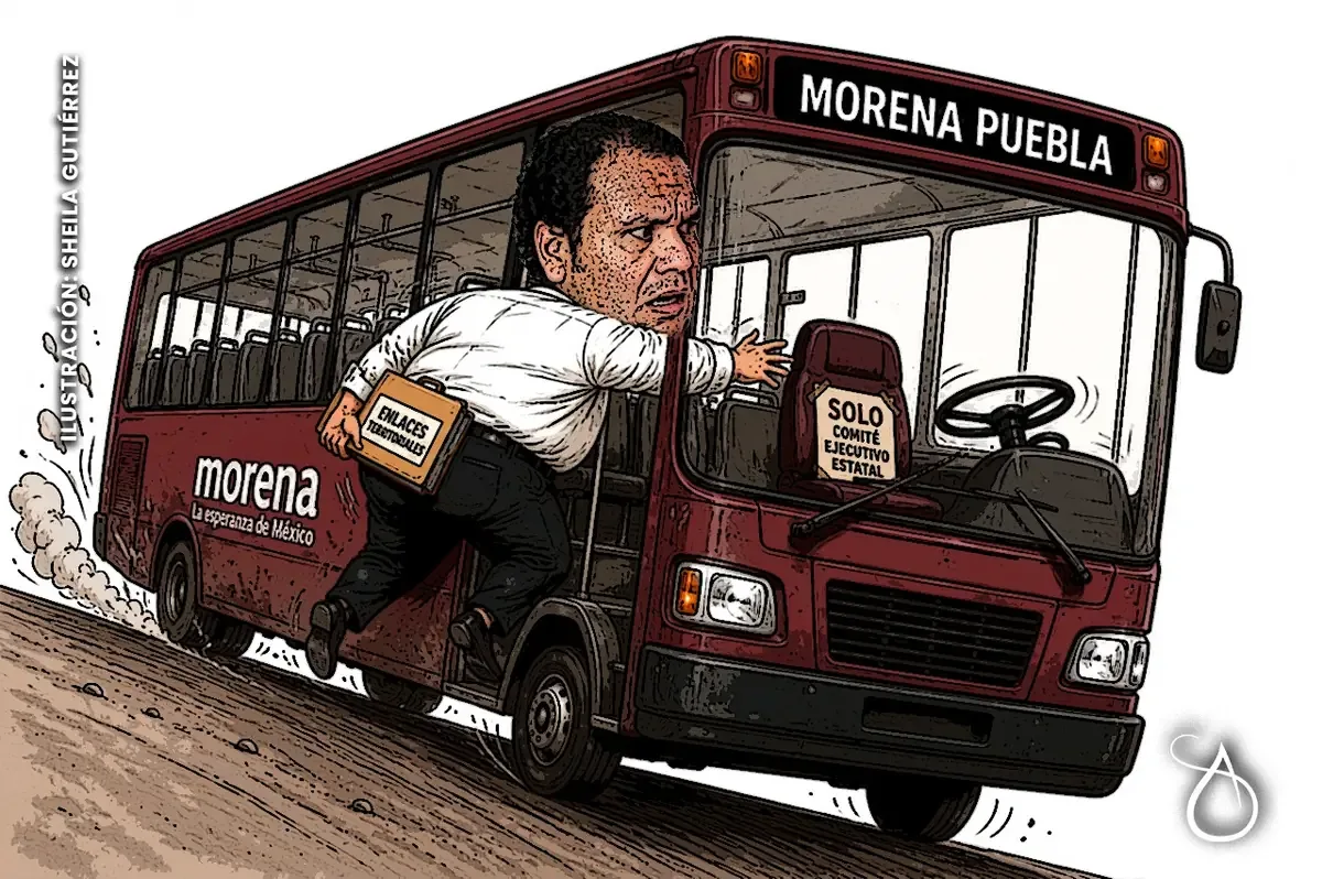 La ausencia de liderazgo en Morena Puebla permite la intervención de figuras no oficiales, lo cual altera la política estatal.