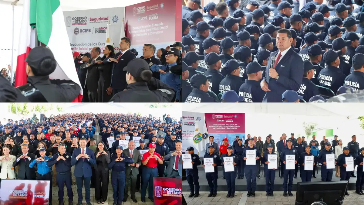 La nueva generación de agentes busca mejorar la seguridad pública en la entidad.