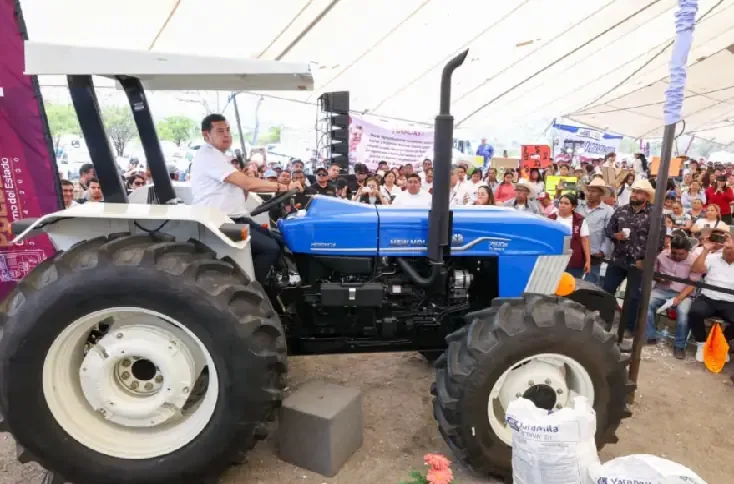 Iniciativas del gobierno estatal buscan fortalecer la producción agrícola en la Mixteca.