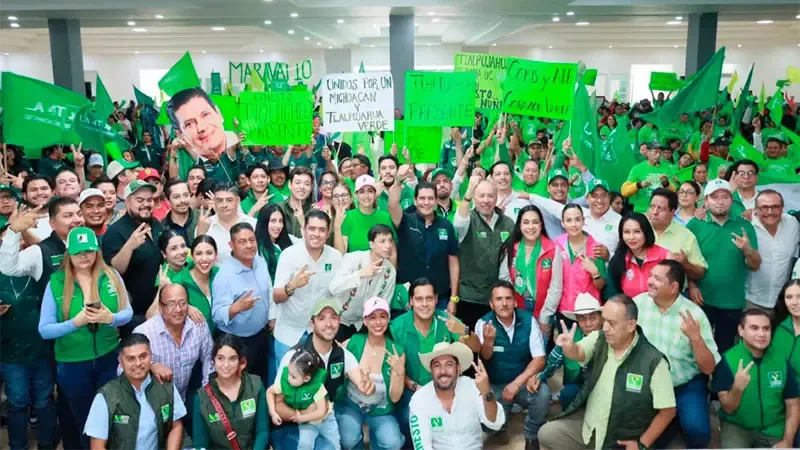 El Partido Verde se consolida como fuerza política en Michoacán, priorizando la cercanía con la ciudadanía.