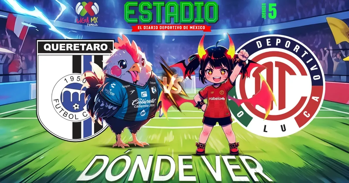 Queda poco para el arranque del duelo entre Querétaro y Toluca Femenil.