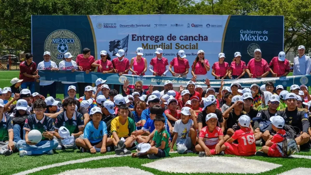La infraestructura busca dejar un legado social y fomentar el deporte en comunidades vulnerables.