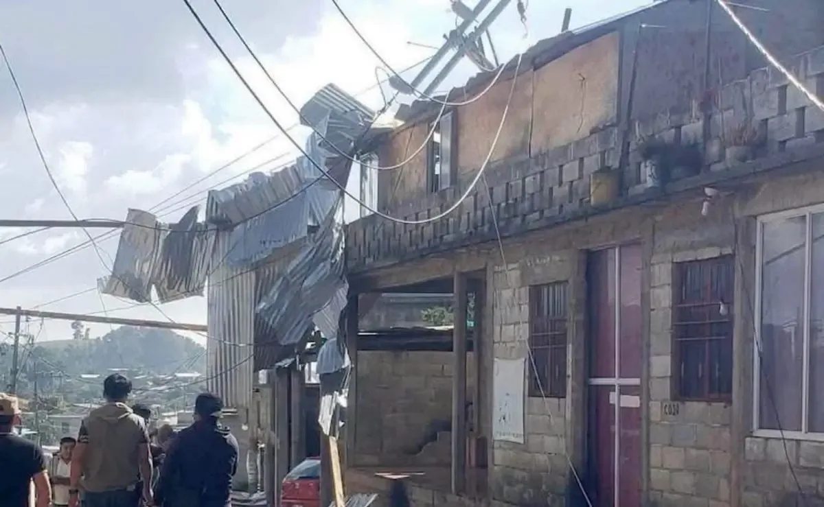Las comunidades afectadas requieren apoyo para la reparación de los daños luego de las tormentas.