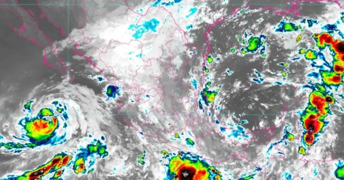 La combinación de fenómenos climáticos generará fuertes lluvias en gran parte del país.