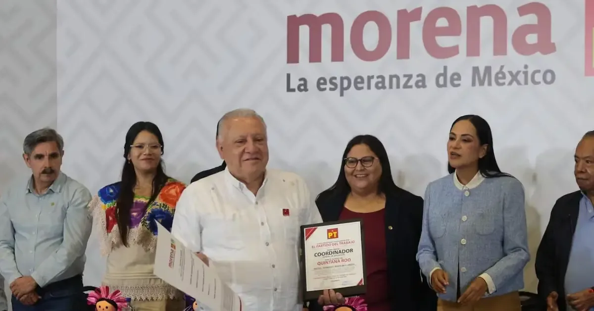 El político busca liderar la Coordinación Estatal de la Defensa de la Transformación en el estado.