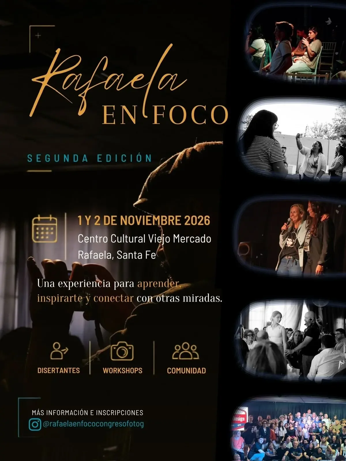 Durante el congreso, se espera una participación activa de fotógrafos y aficionados de diversas regiones.