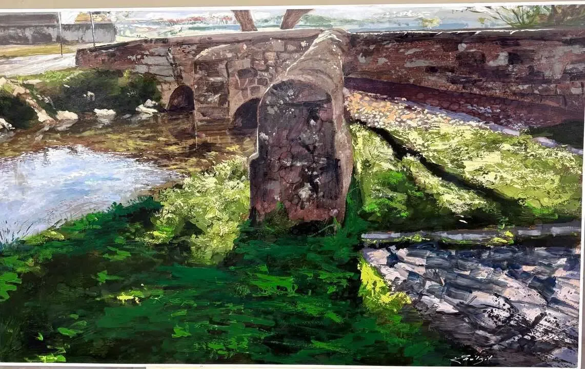 La iniciativa cultural reunió a 24 artistas y llenó Golmayo de color y creatividad.