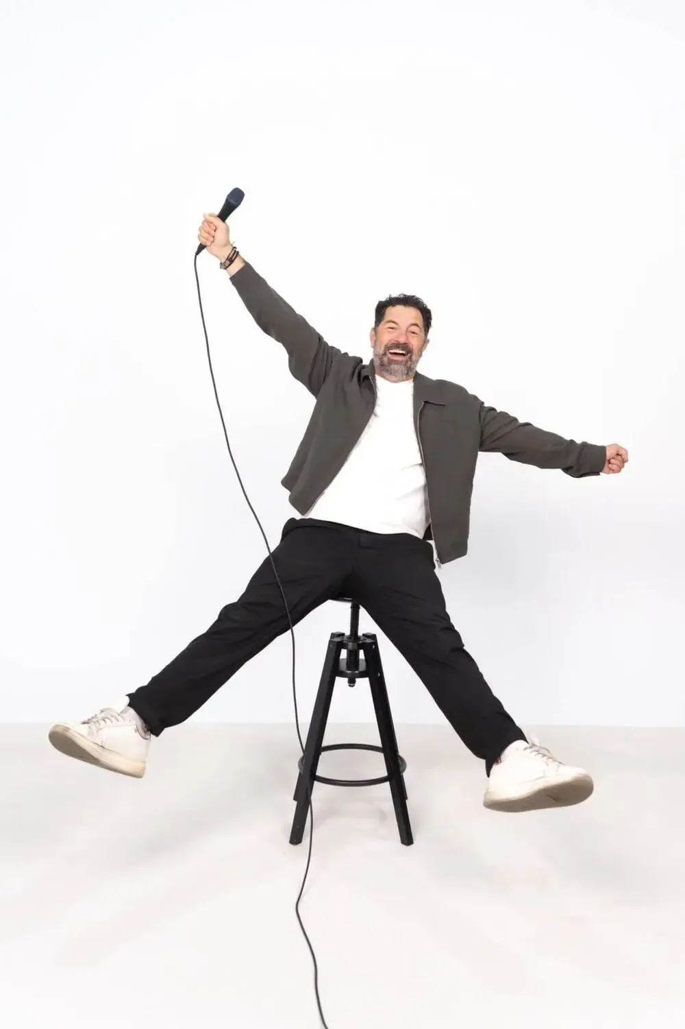 El comediante habla sobre su trayectoria y lo que espera de su show al aire libre.