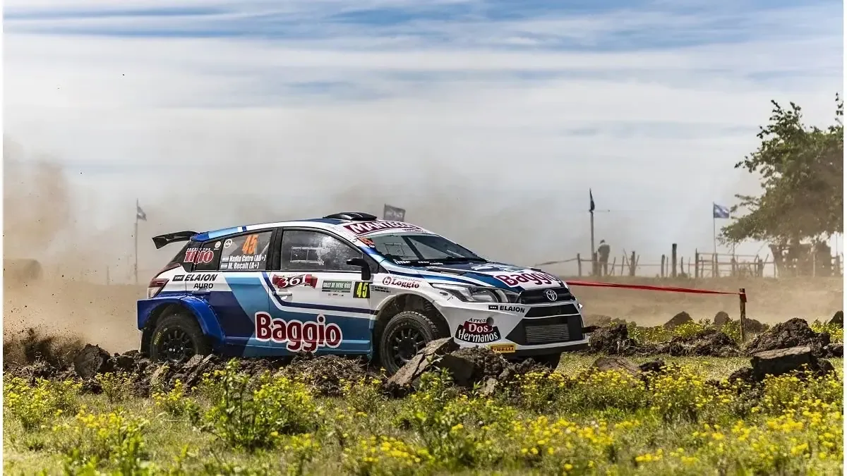 Pilotos de Entre Ríos logran posicionarse entre los mejores tras un sábado peculiar en el rally.