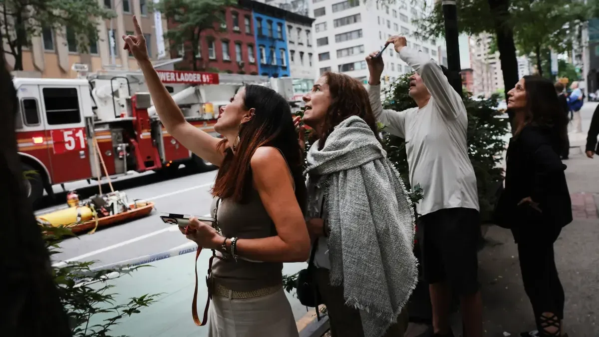 La antigua sede de Pfizer fue evacuada y se realizan reparaciones urgentes.