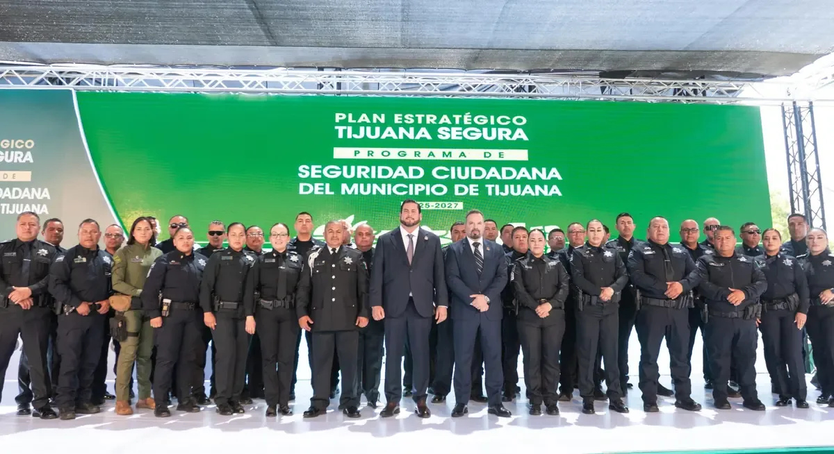 Tijuana incrementa vigilancia comunitaria con recursos tecnológicos y presencia policíaca.